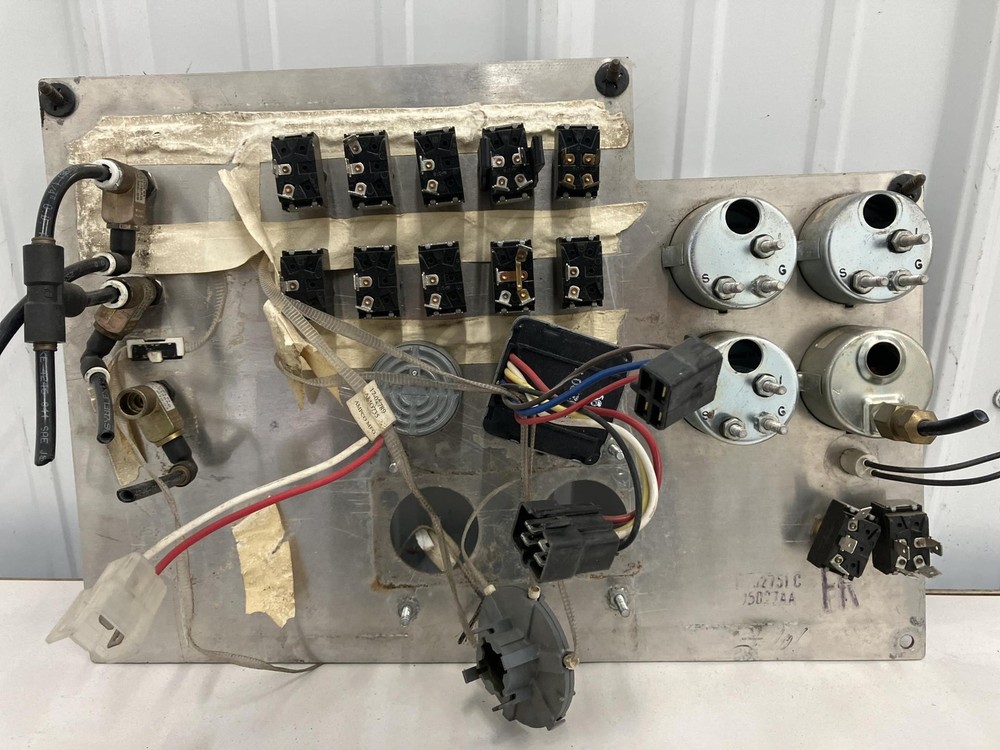1986-2000 Peterbilt 378 GAUGE AND SWITCH Dash Panel - Used
