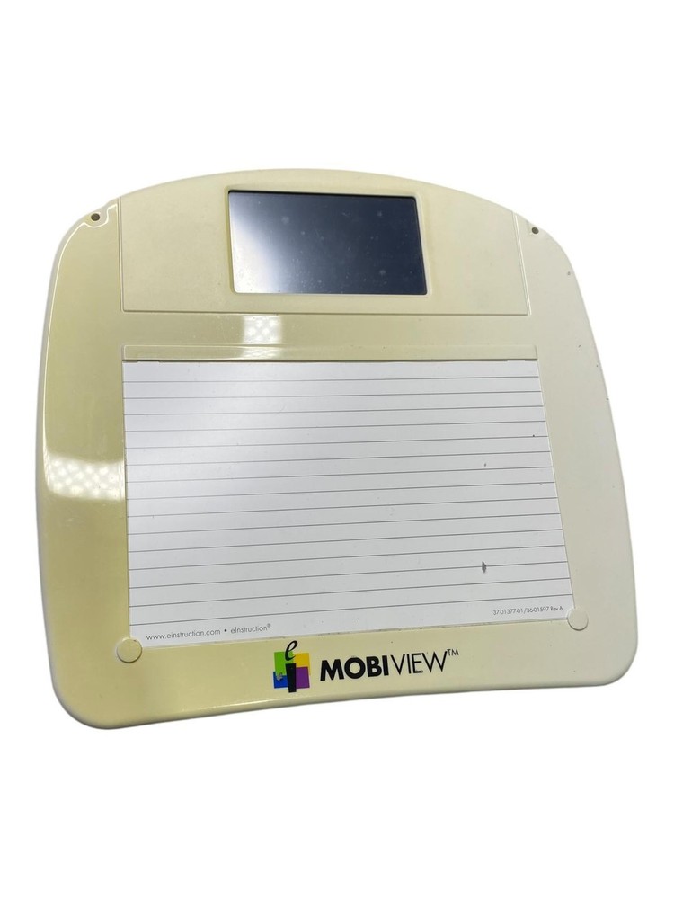 eInstructions Mobiview Workspace Edition Tablet MWB600 w/ Dock Tested Used