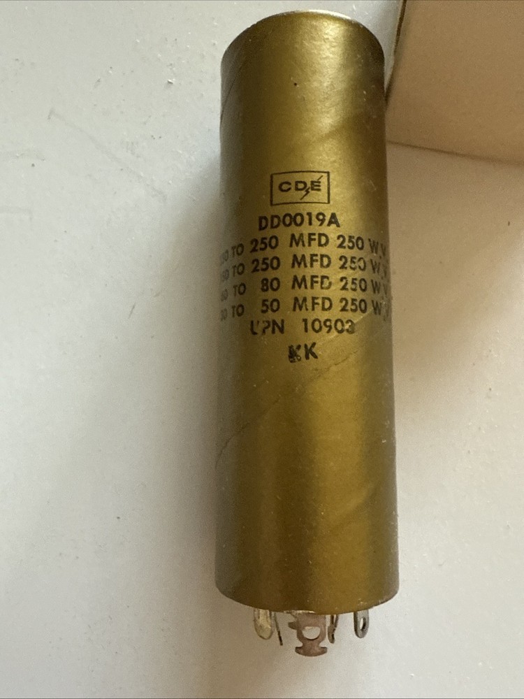 CDE can capacitor DD0019A