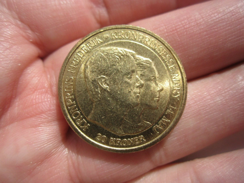 2004 DENMARK 20 KRONER COMMEMORATIVE COIN