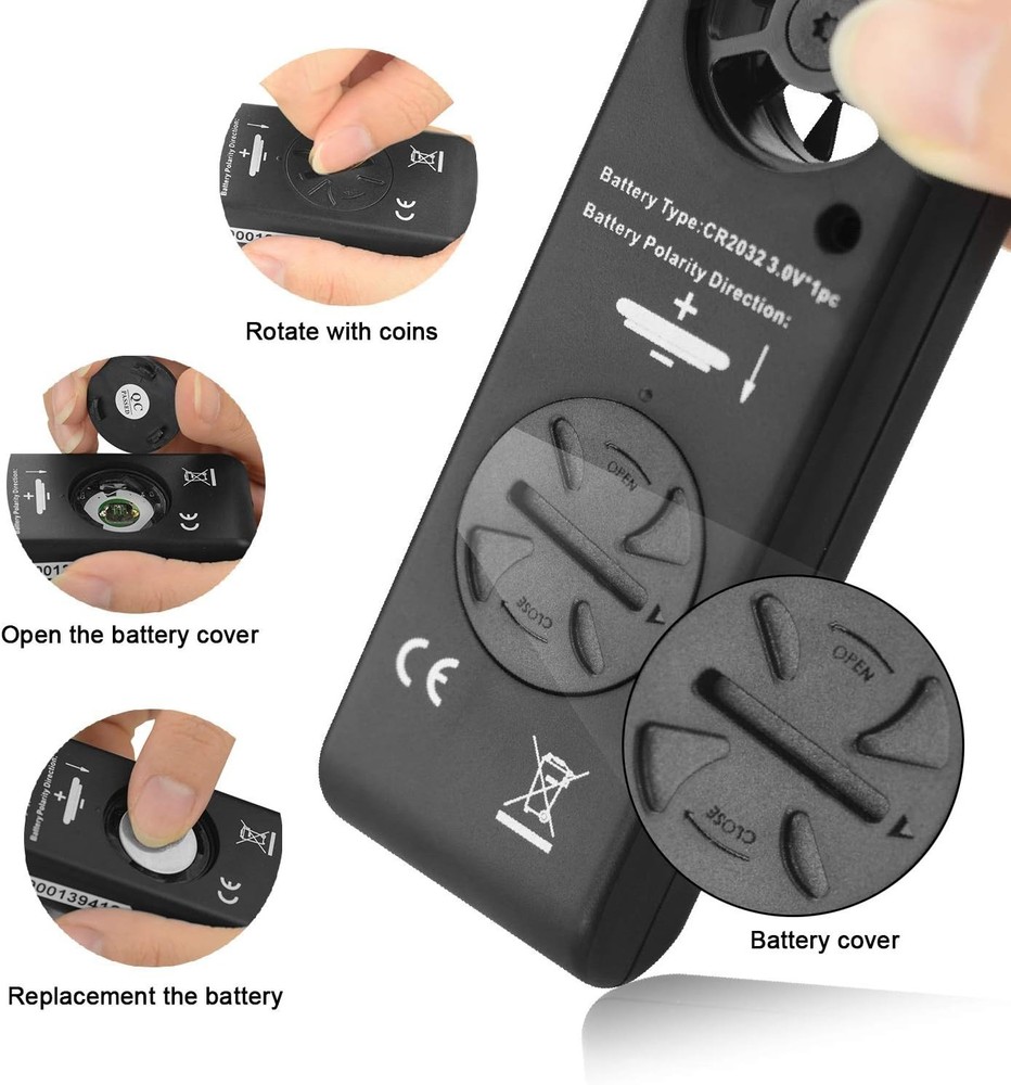 High Precision Handheld Anemometer - Accurate Wind Speed Meter for Outdoor Use