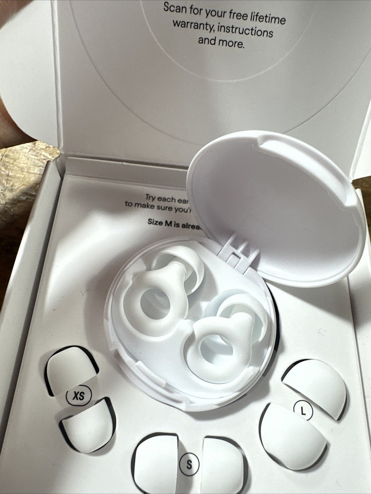 Loop Quiet 2 Earplugs WHITE New,Open Box