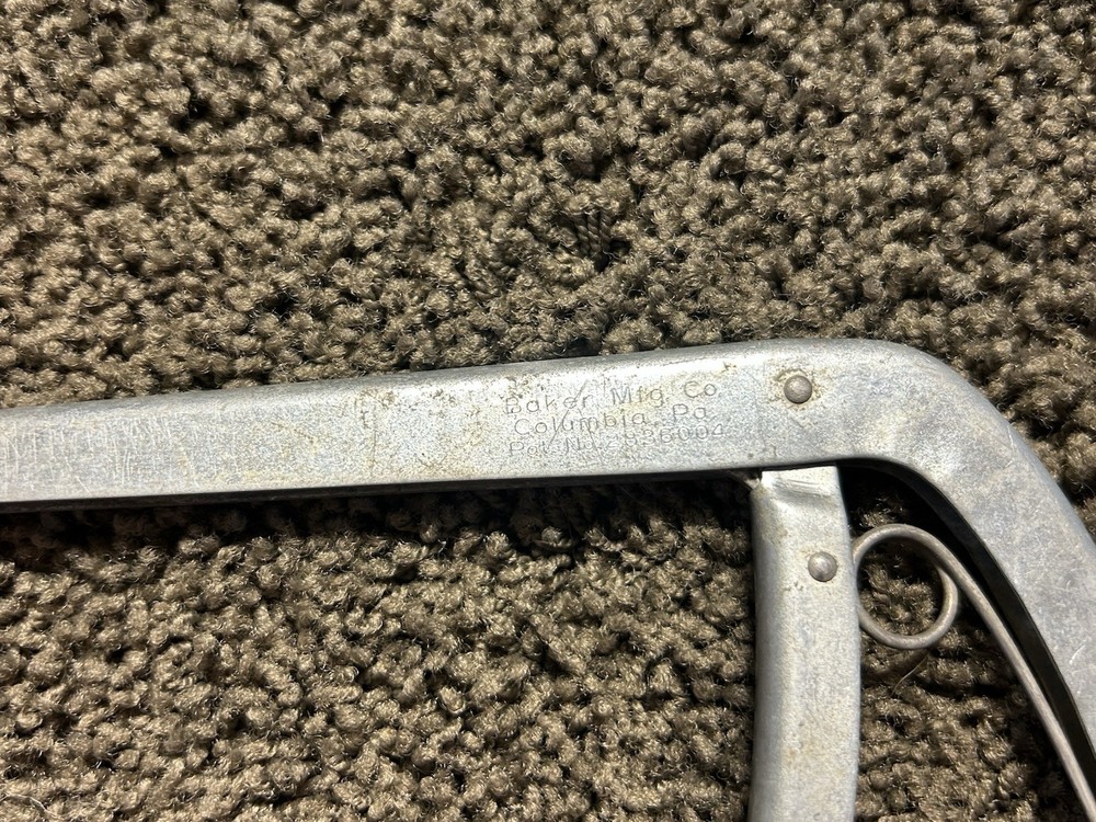 Baker Mfg. Co HookOut Fish Hook Removal Tool Vintage