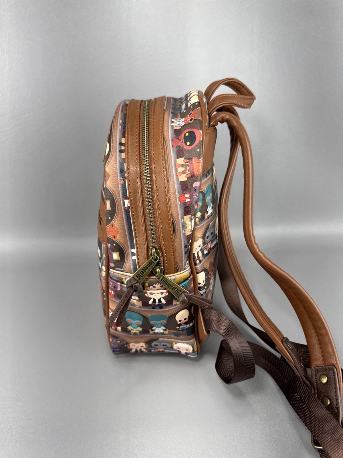 Loungefly Star Wars Chibi Cantina Mini Backpack Darth Vader Luke Skywalker CP30