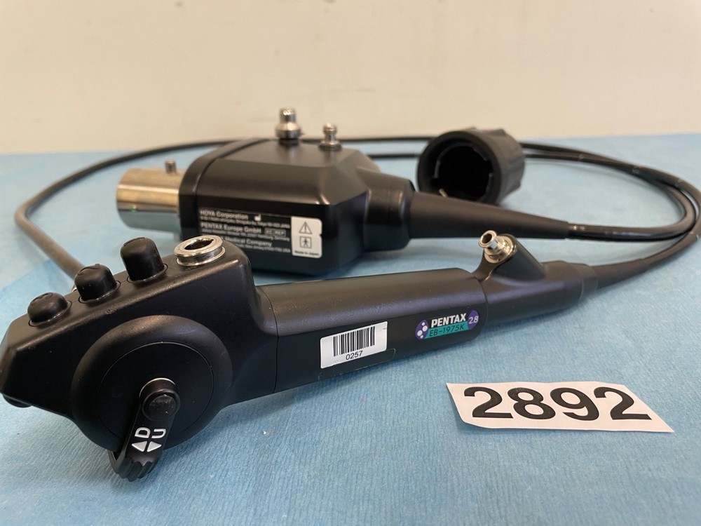 TESTED Pentax EB-1975K Video Bronchoscope with Case