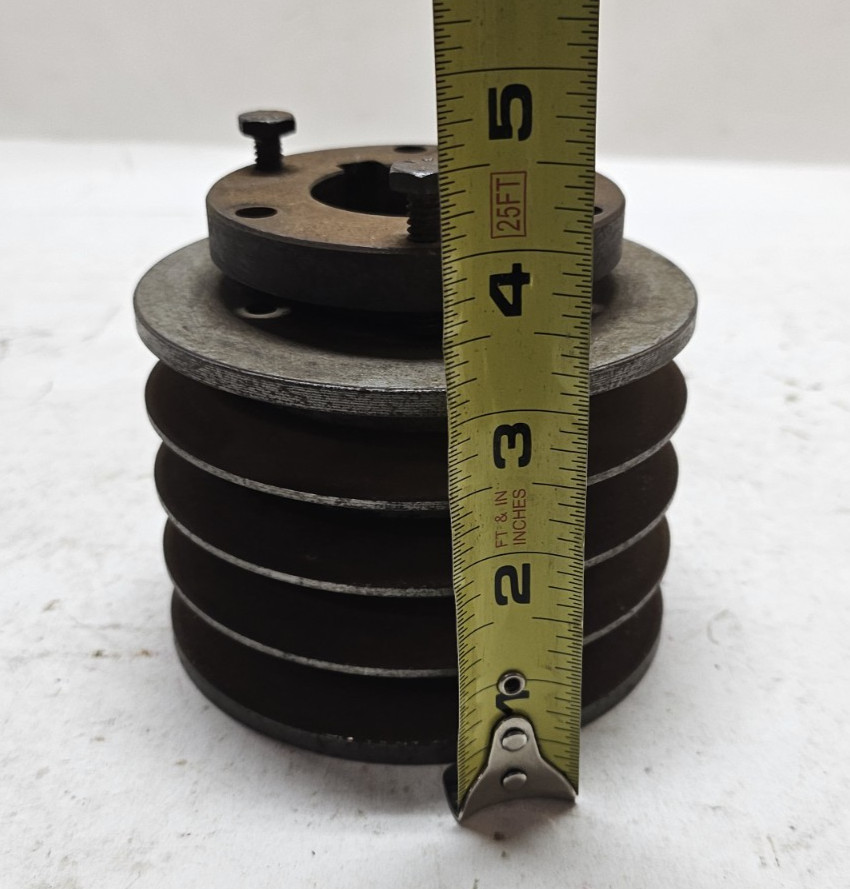 5V4.40x43D TB1 4 GROOVE SHEAVE & Split Taper Bushing SD4-5/8.D