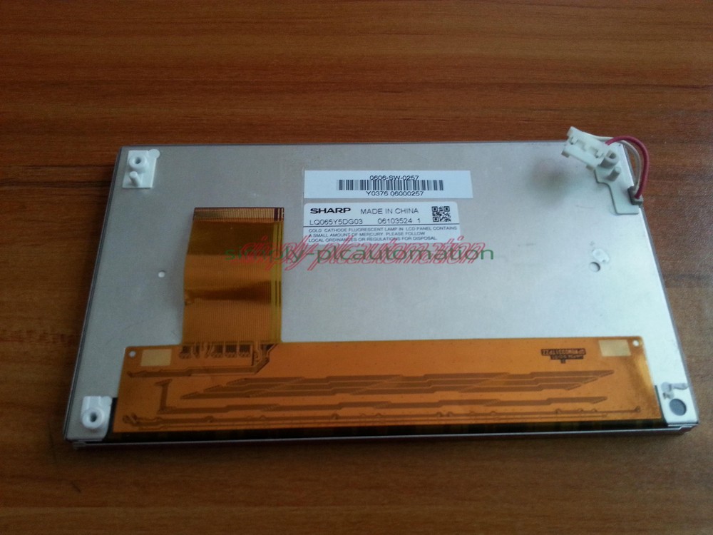1PC 6.5" 800×480 Resolution LCD screen Panel Sharp LQ065Y5DG03