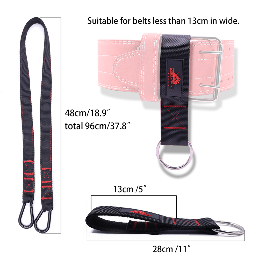 Weightlifting Belt Dip Belt Attachment Weight lifting for dips and pull-ups