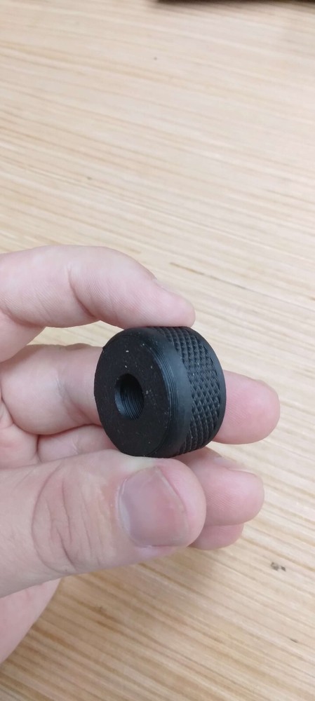 Airsoft AAP-01 Pistol Replacement Black Muzzle Cap (Two Pack)