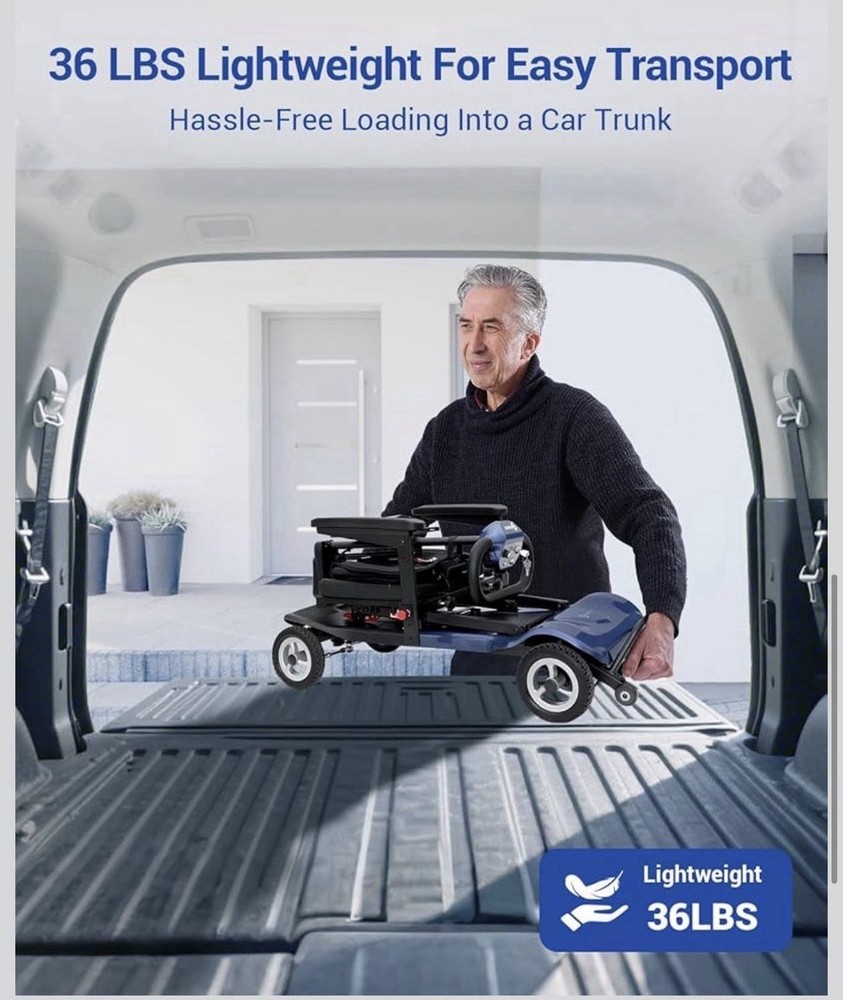 Aotedor Ultra Lightweight Mobility Scooter