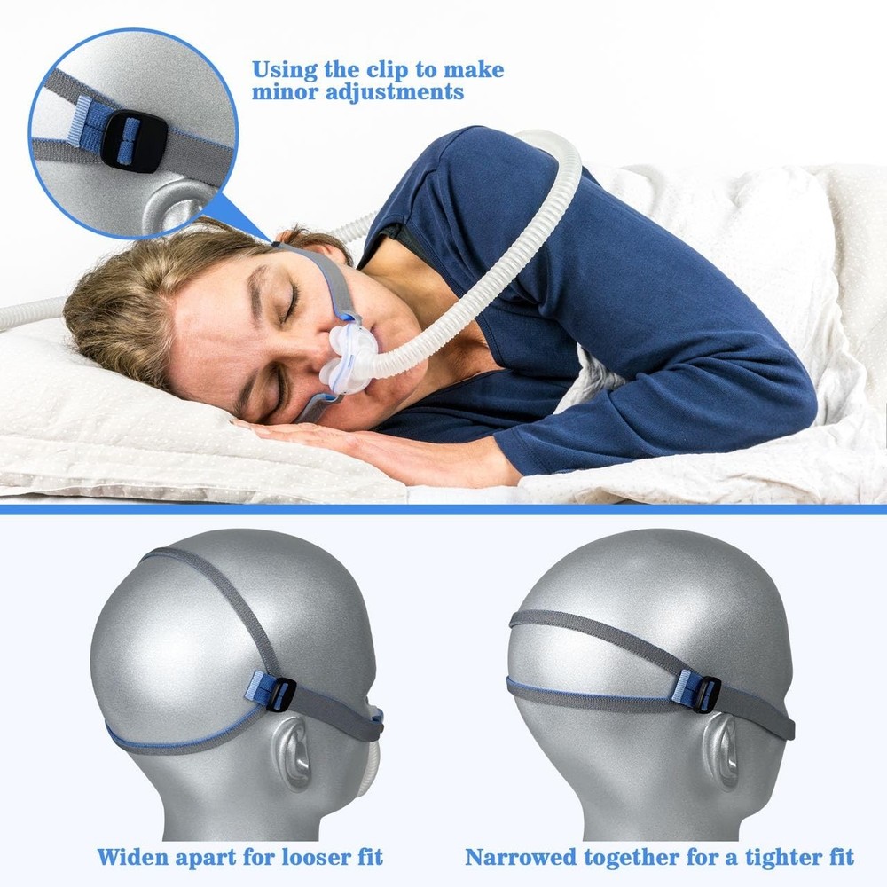 Upgrade Airsense 11 10 Headgear Straps Fully Adjustable CPAP Replacement...