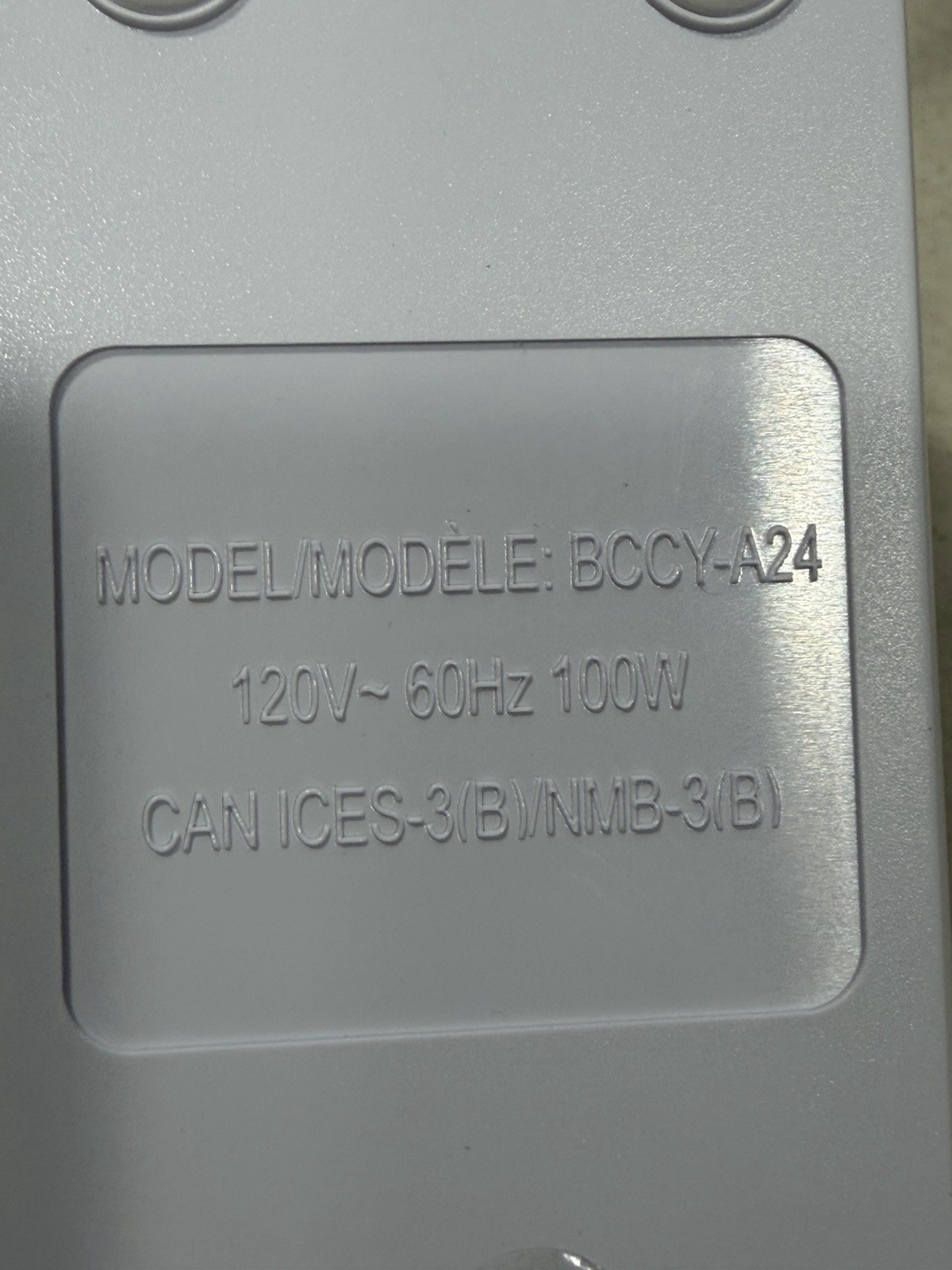 Sunbeam Mattress Heated Pad Remote Controller BCCY-A24 60hz 100w - Free Shipping