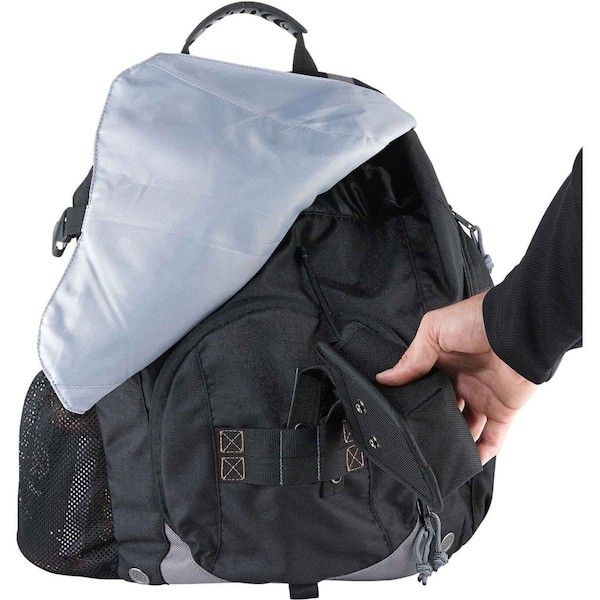 Ergodyne Gb5143 Backpack, Black, Polyester, 5 Pockets