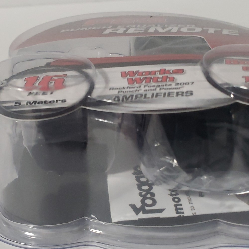 Rockford Fosgate PEQ Punch Equalizer Remote Dash Mount