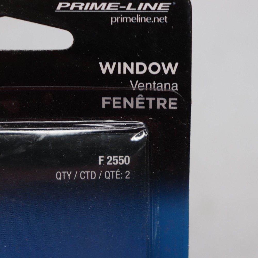 Prime-Line Black Plastic, Window Finger Pull, Self-Adhesive (2-pack)