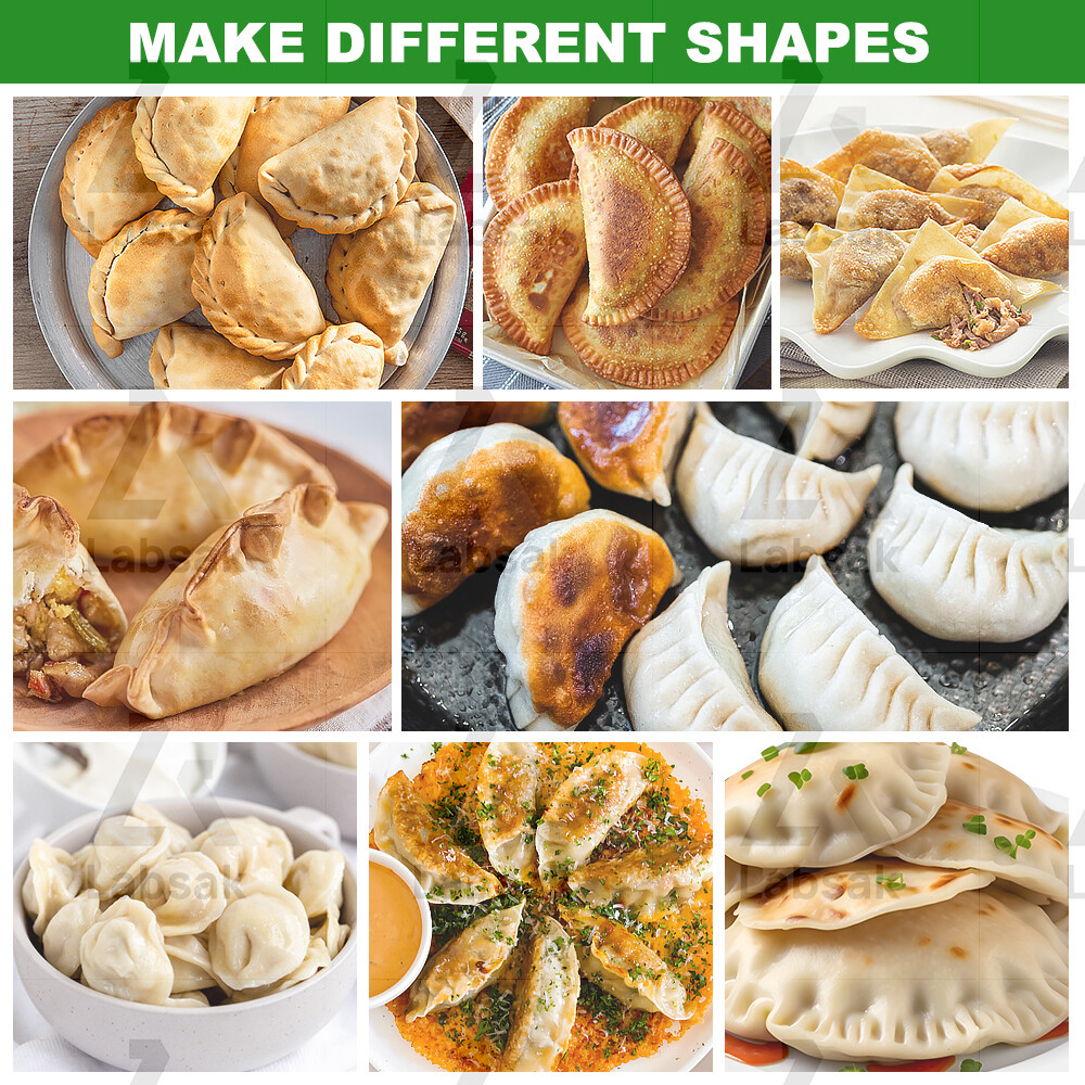 Automatic Big Size Empanada Machine Large Handmade Dumpling Samosa Making Machin