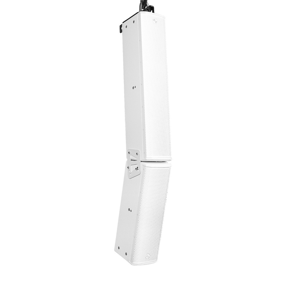 Sound Town Passive Wall-Mount Column Line Array Speaker 4x5", White (CARPO-P6W)