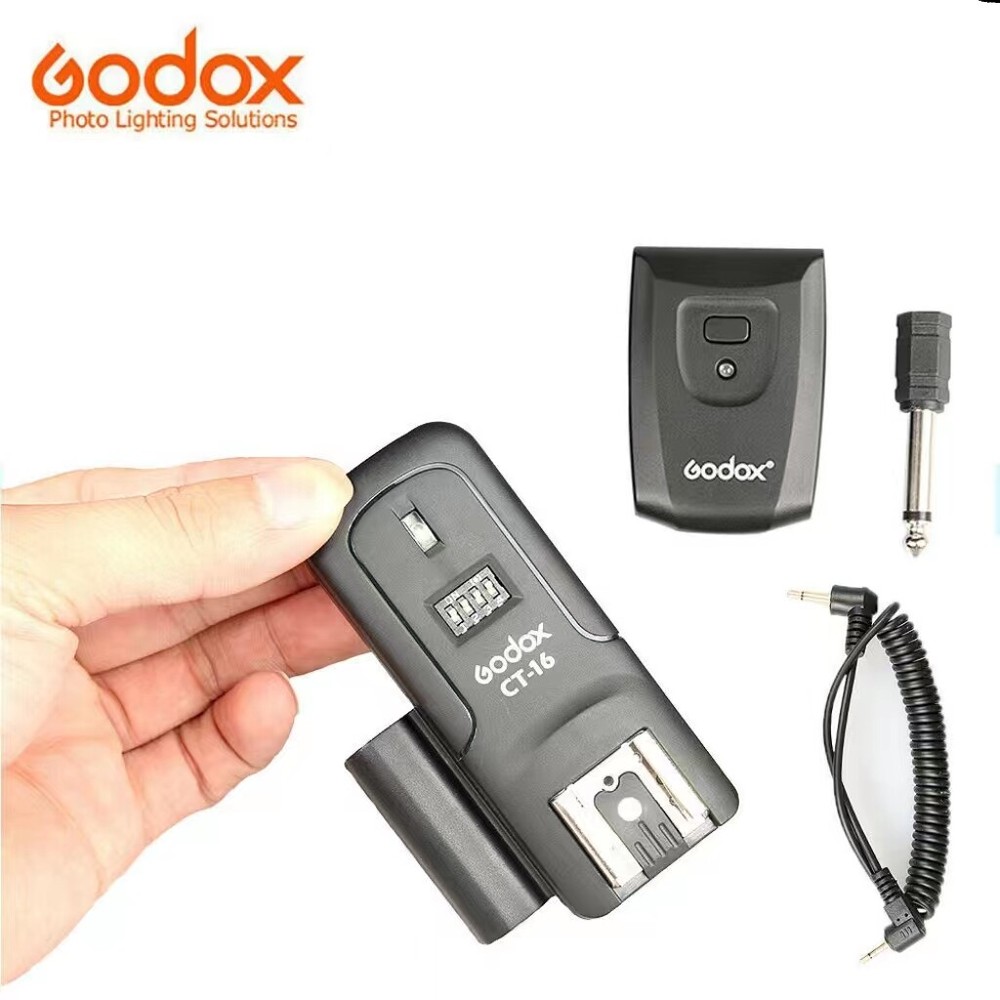 Godox CT-16 Studio Flash Trigger Transmitter+Receiver Set for Canon Nikon