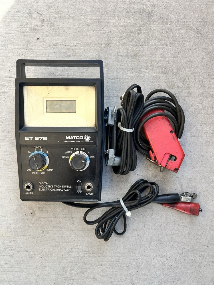 Matco ET 976 Digital Tach Dwell Volt Ohm Meter