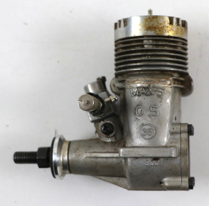 O.S. MAX-S 35 5.83cc 2 stroke glow engine