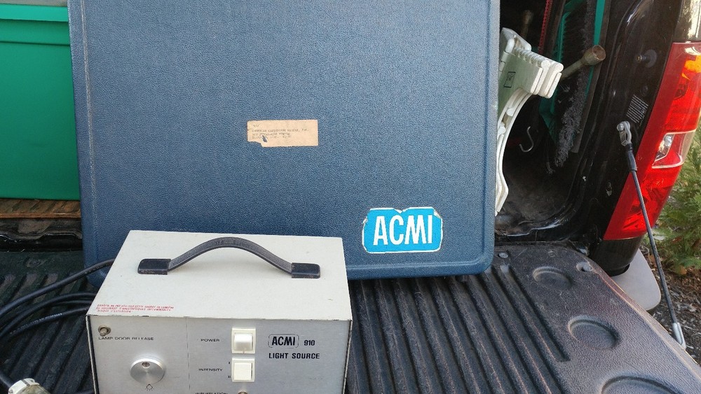 ACMI 910.  OEM, Scope, Light/Power Source,  Retired, Surplus, Bundle