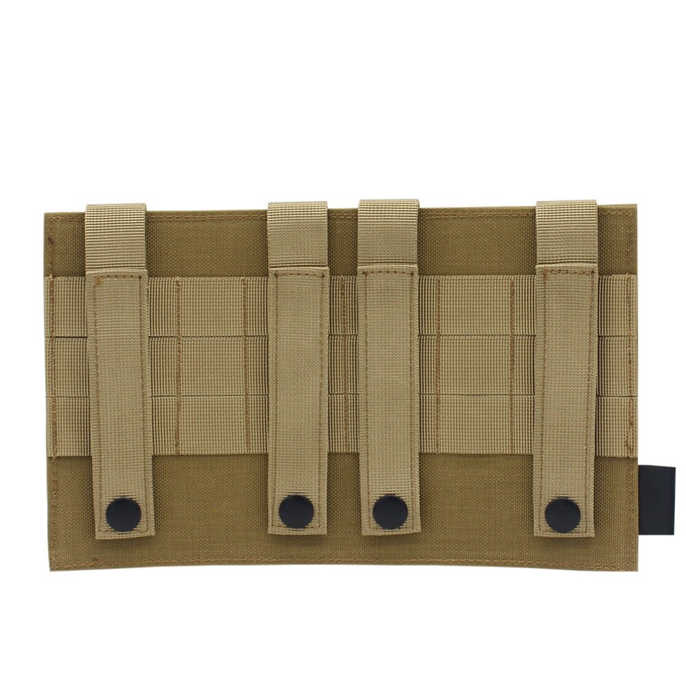 Molle Adapter Panel Hook Loop Plate Tactical Vest Expansion Armband