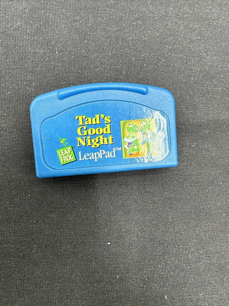 Two LeapPad game cartridges
