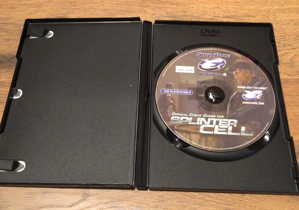 SONY CHEAT CODES FOR SPLINTER CELL (PSC004938)
