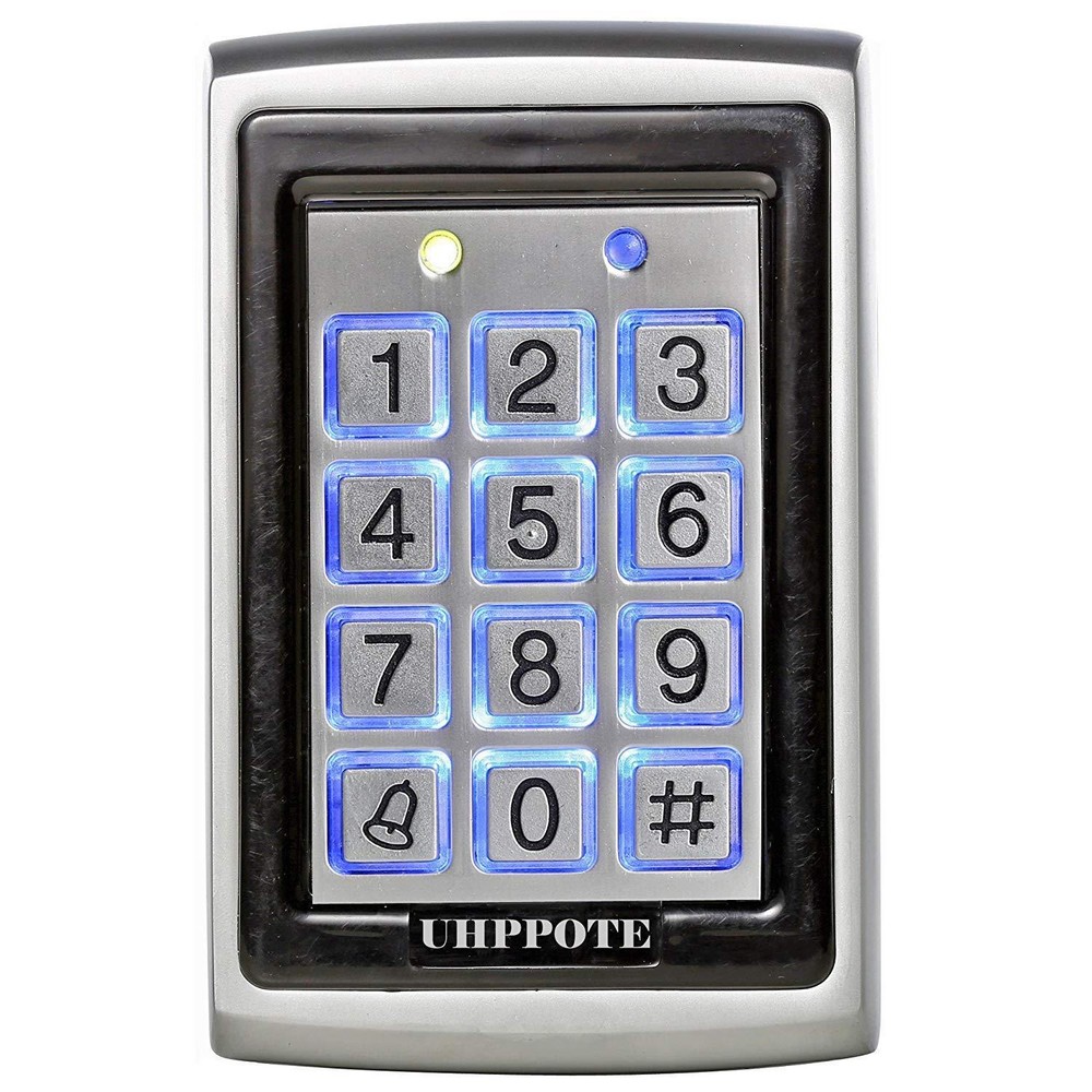 Access Control Keypad 125khz RFID Door Entry Controller with Waterproof Cover