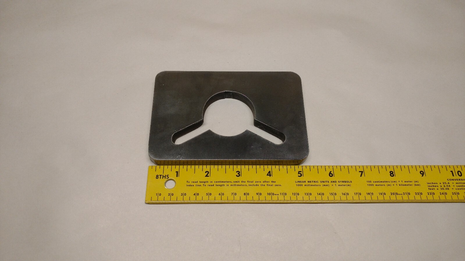 **NEW WELD ON STEEL BANJO EYE - FOR 3/8" CHAIN - TRAILER TIE DOWN - TOW STRAP**