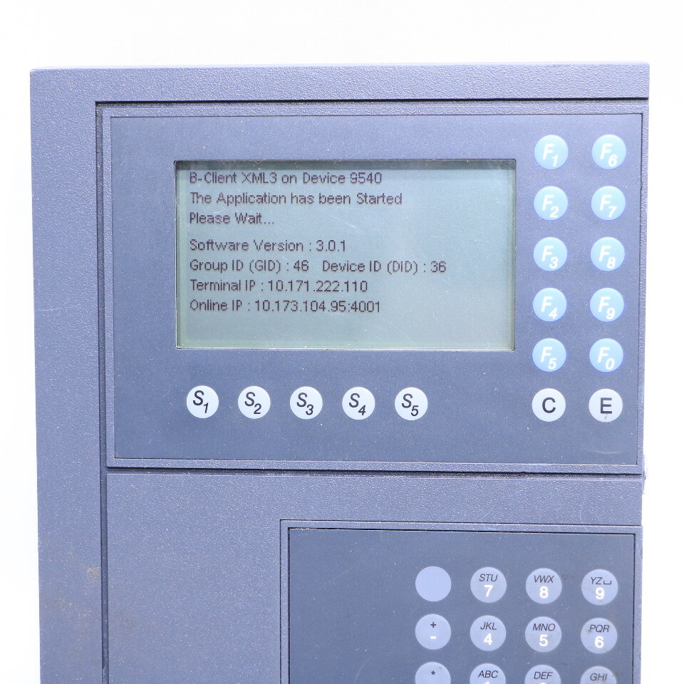 KABA BENZING B-NET 9540 NETWORK TIMECLOCK