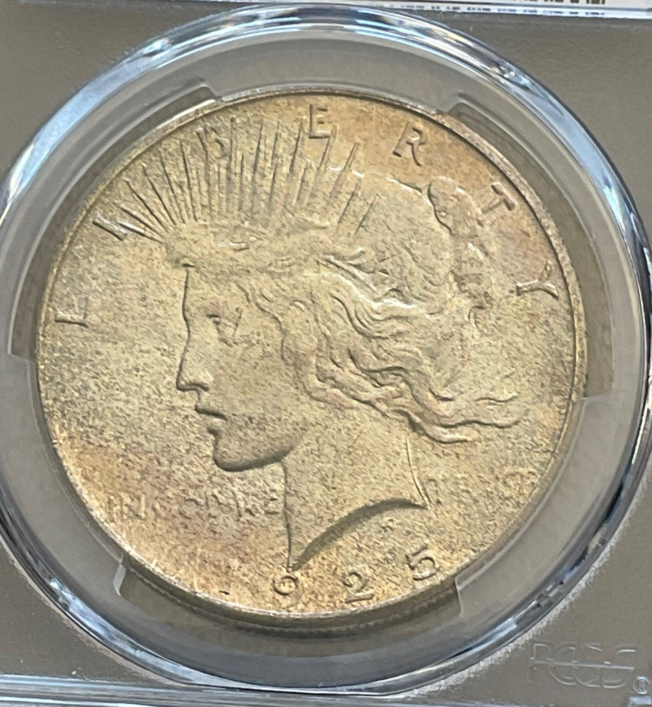 1925 P Peace Silver Dollar $1 PCGS MS66 High Grade Beauty Free Shipping