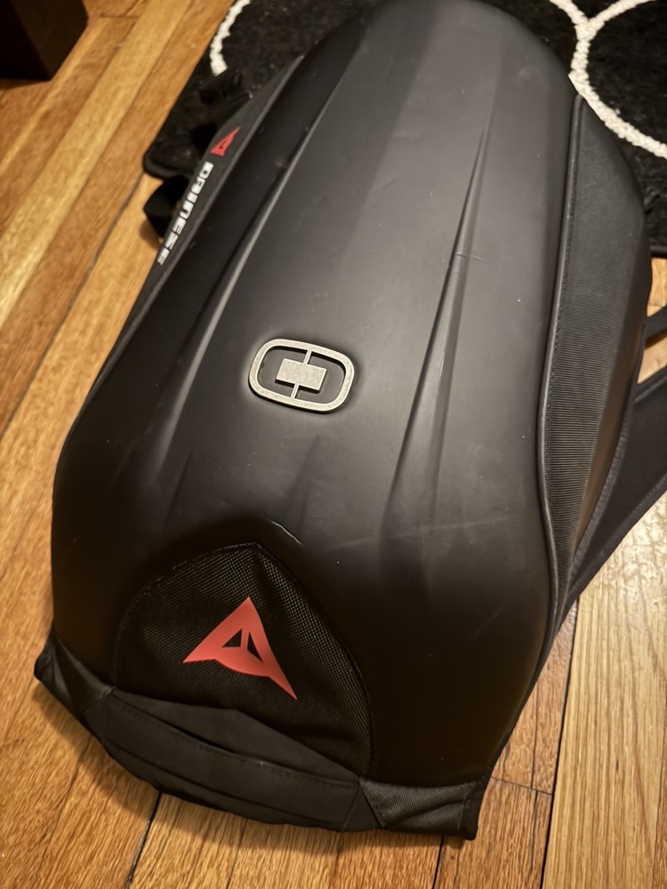 Dainese D-Mach 2 Motorcycle Backpack Hard Shell Black