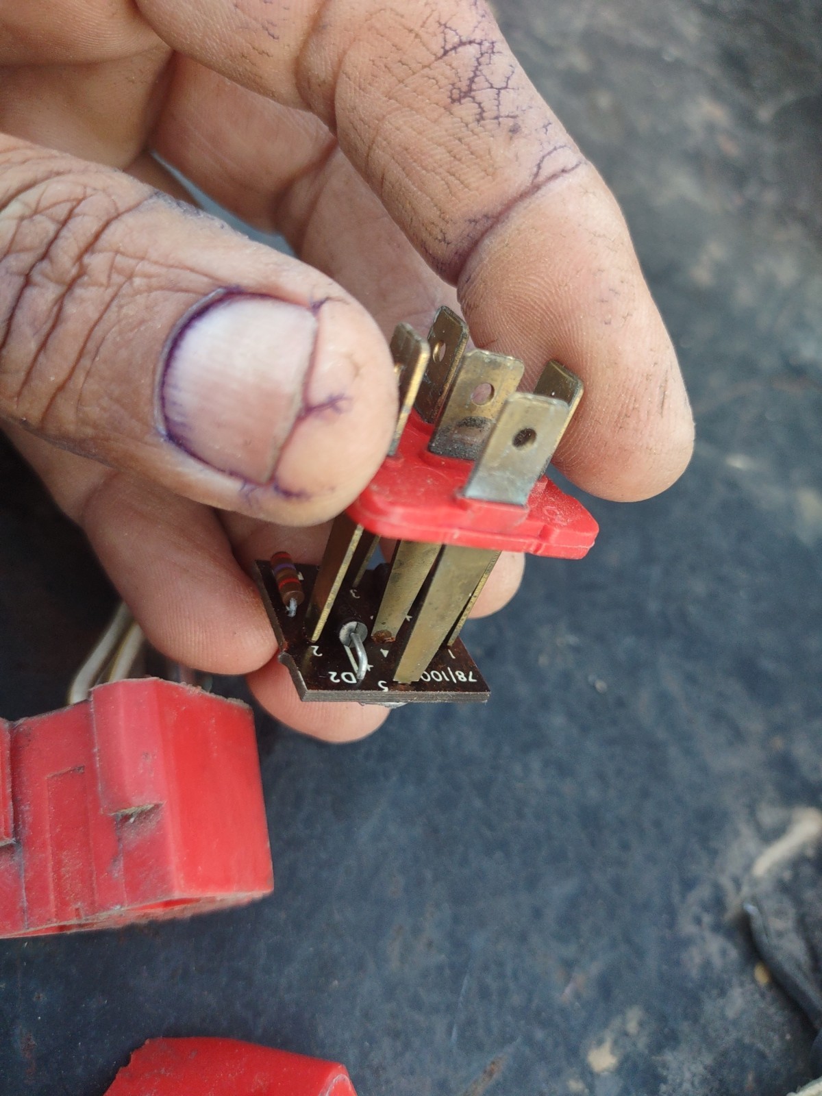 Jaguar Xjs XJ6 5 Pin Multipurpose Relay Lucas Red Relay 12v Pektron W/Pigtail