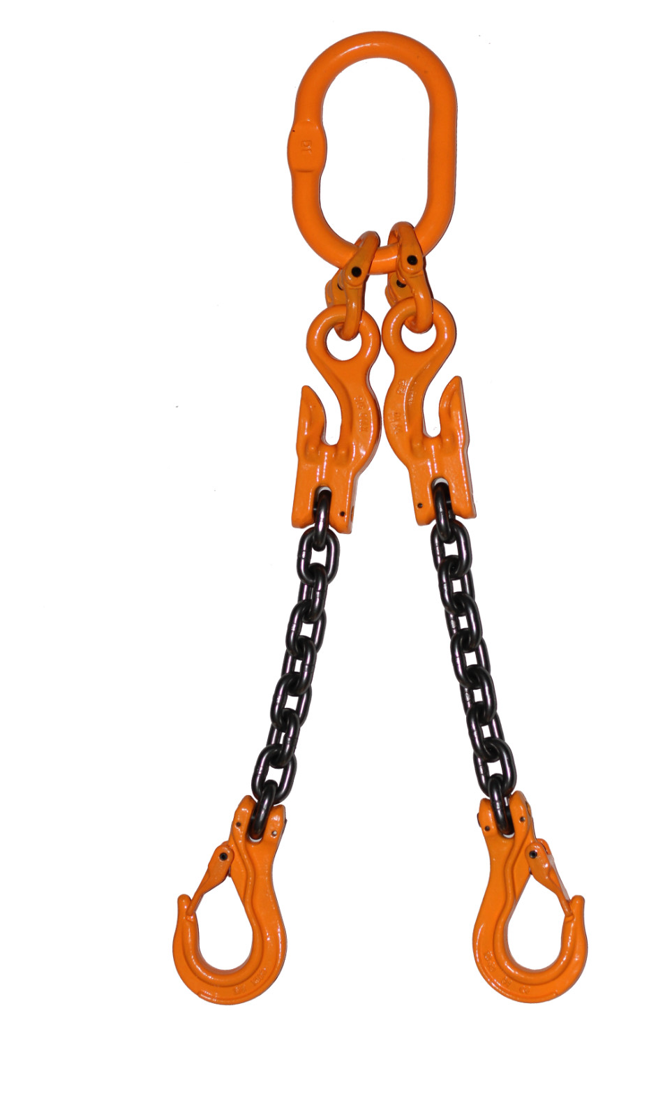 Grade 100 Adjustable Chain Sling 9/32" x 15 FT Reach 7,400 lb
