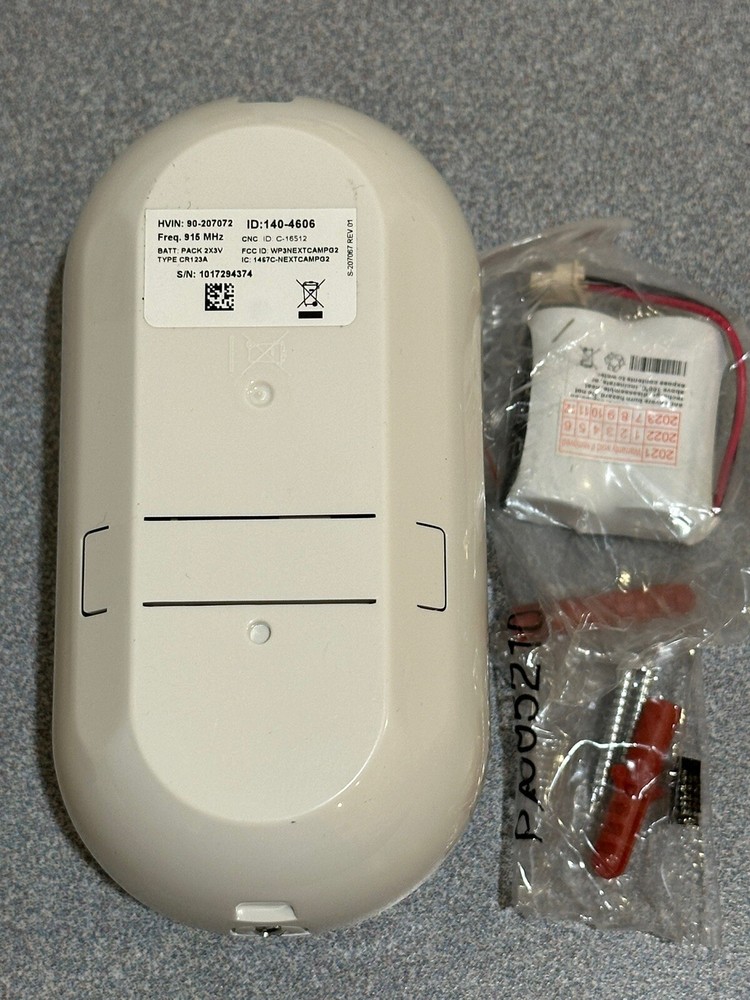 Dsc PowerG PG9934P Wireless Pir Motion Detector with Integrated Camera Open Box