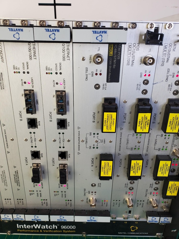 Navtel Interwatch 96000 Performance & Verification System w/ Modules