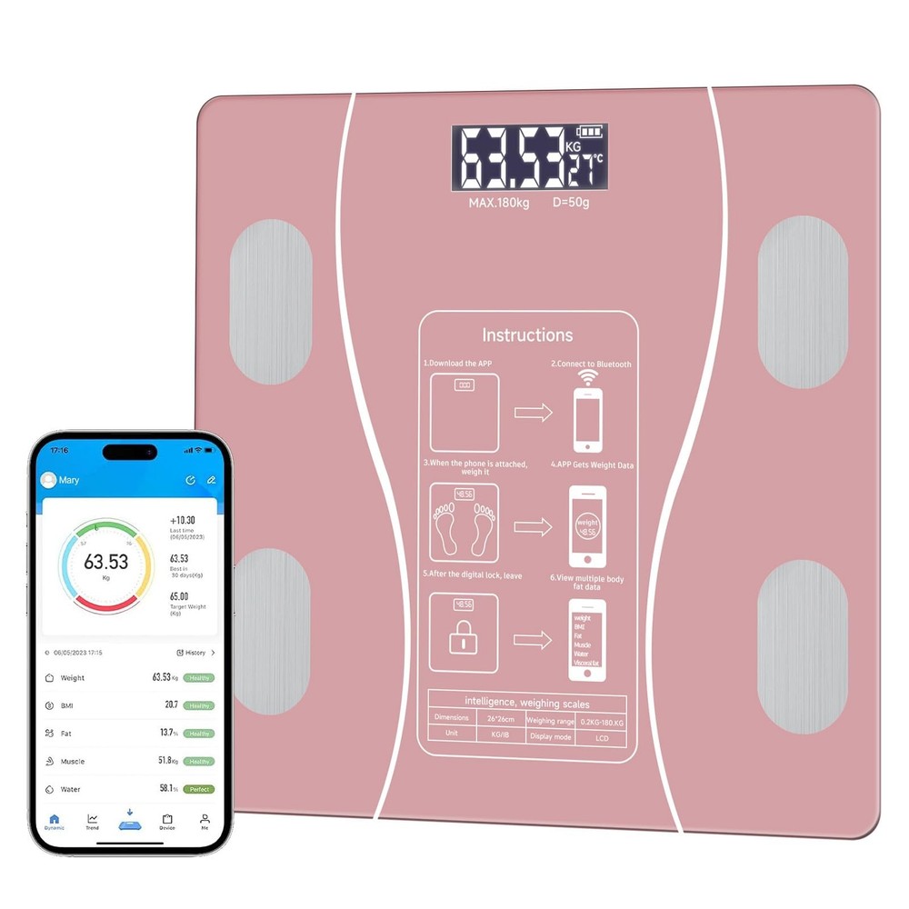 Intelligent Body Fat Scale, a Simple and Practical Digital Scale That can be ...