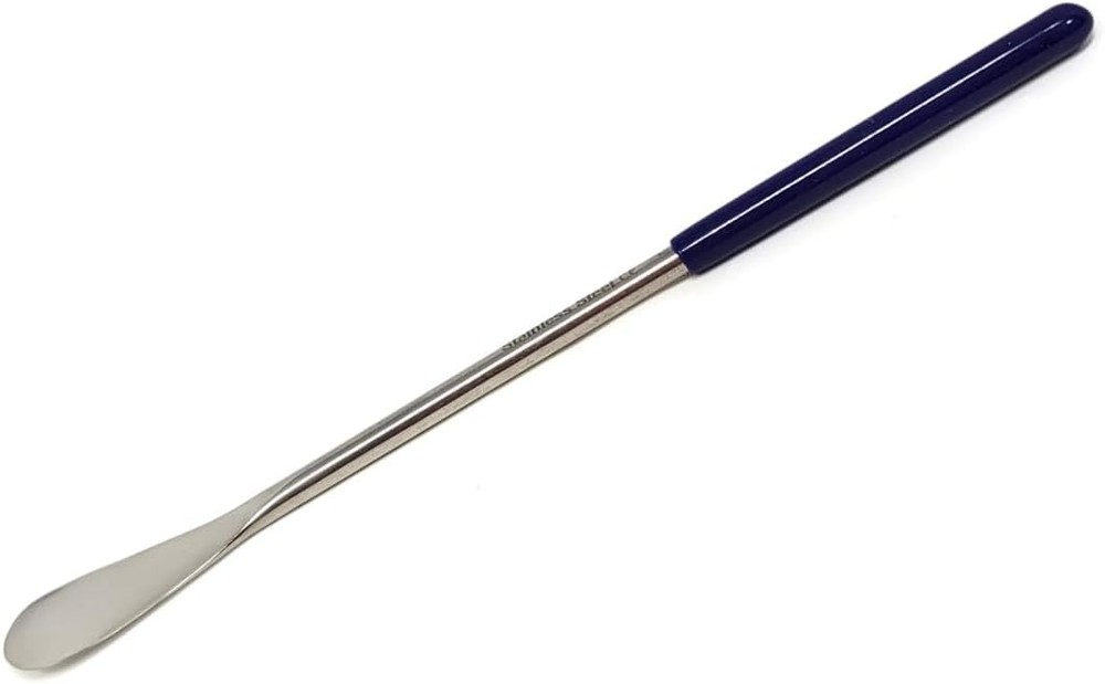 Multipurpose Micro Lab Flat Spoon 9 inches Stainless Steel Spatula Sampler
