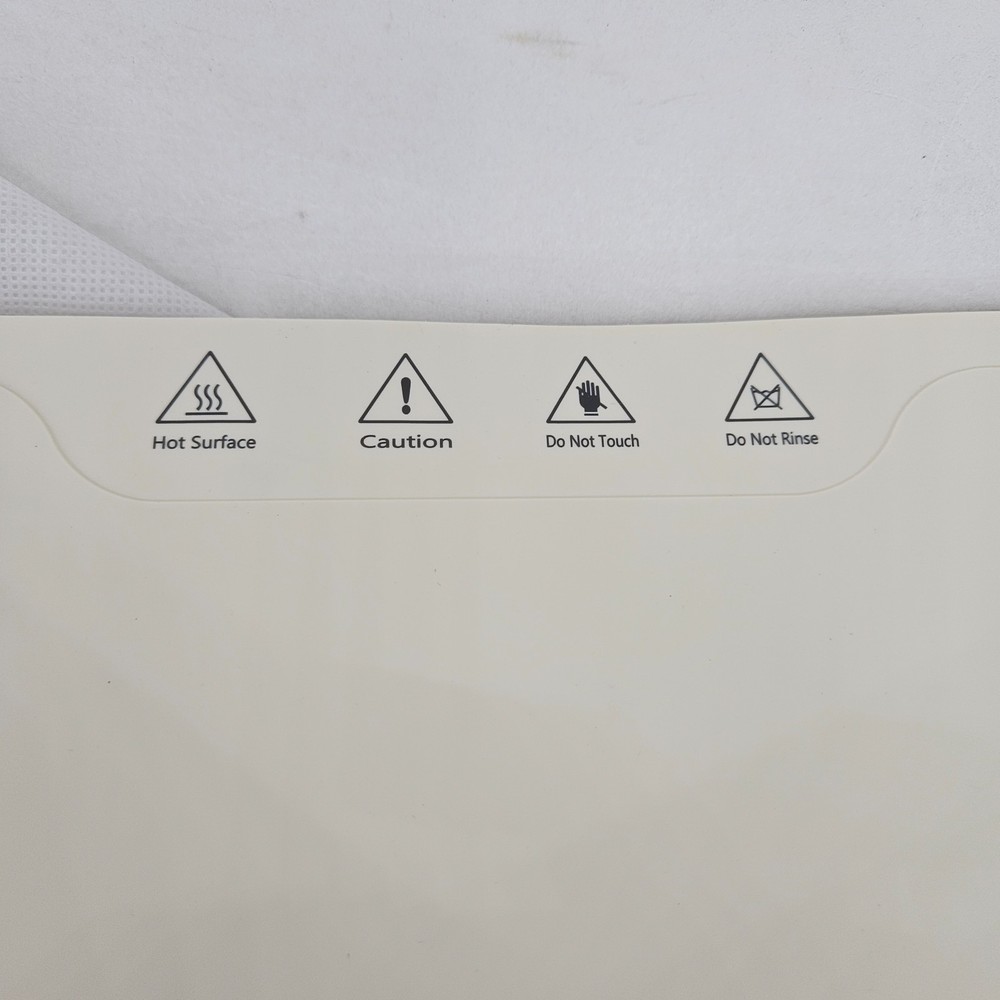 Electric Dish Warming Tray Full Surface Heating Rollable Beige 36x15"