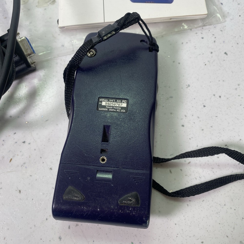 Garmin GPS eMap electronic map Inc Cable Instructions Etc Working