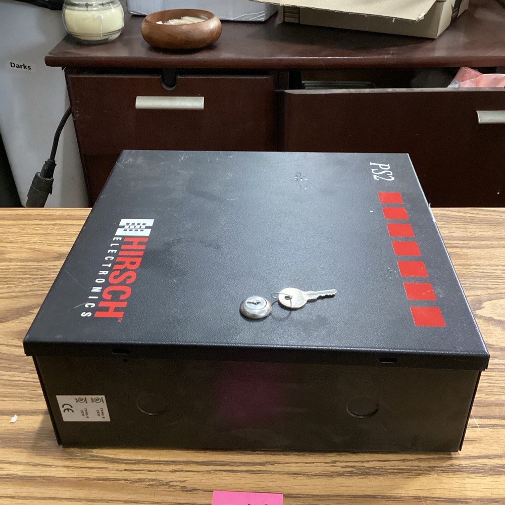 NOS Hirsch Electronics PS2 115 VAC Power Supply WITH KEY 🟢