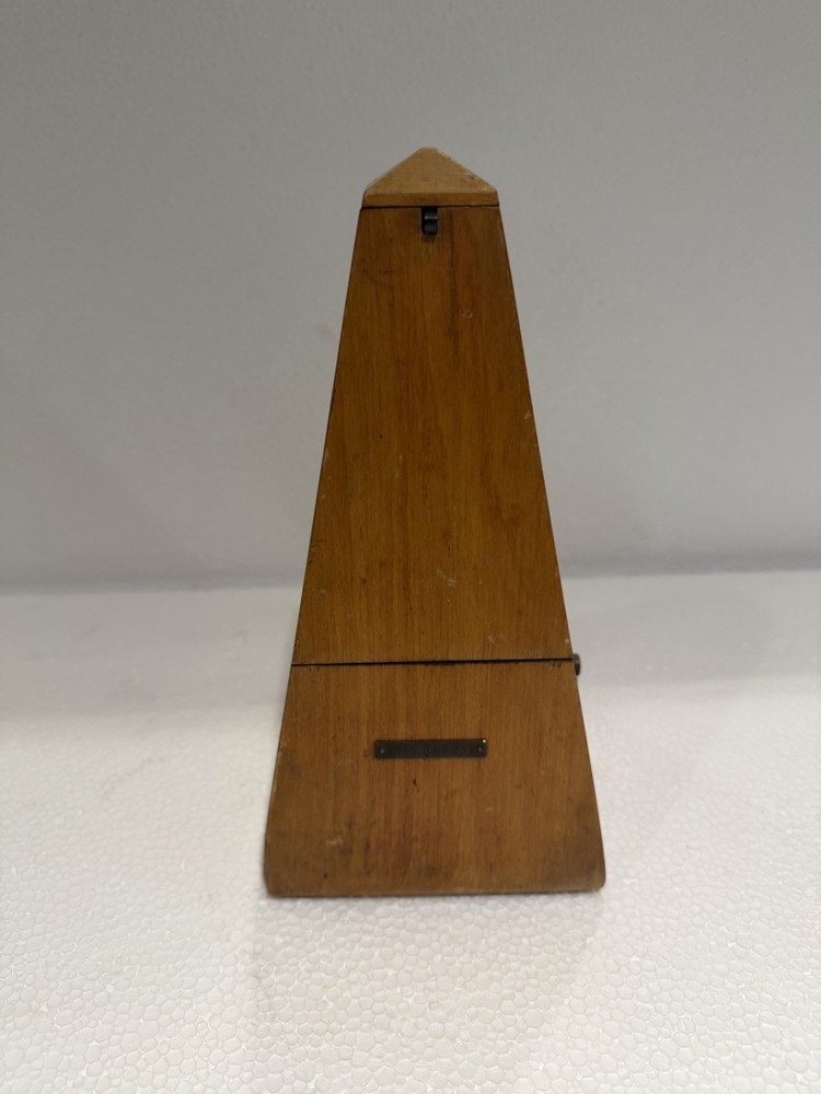 Seth Thomas Vintage Metronome de Maelzel Wind-Up Pristine Condition