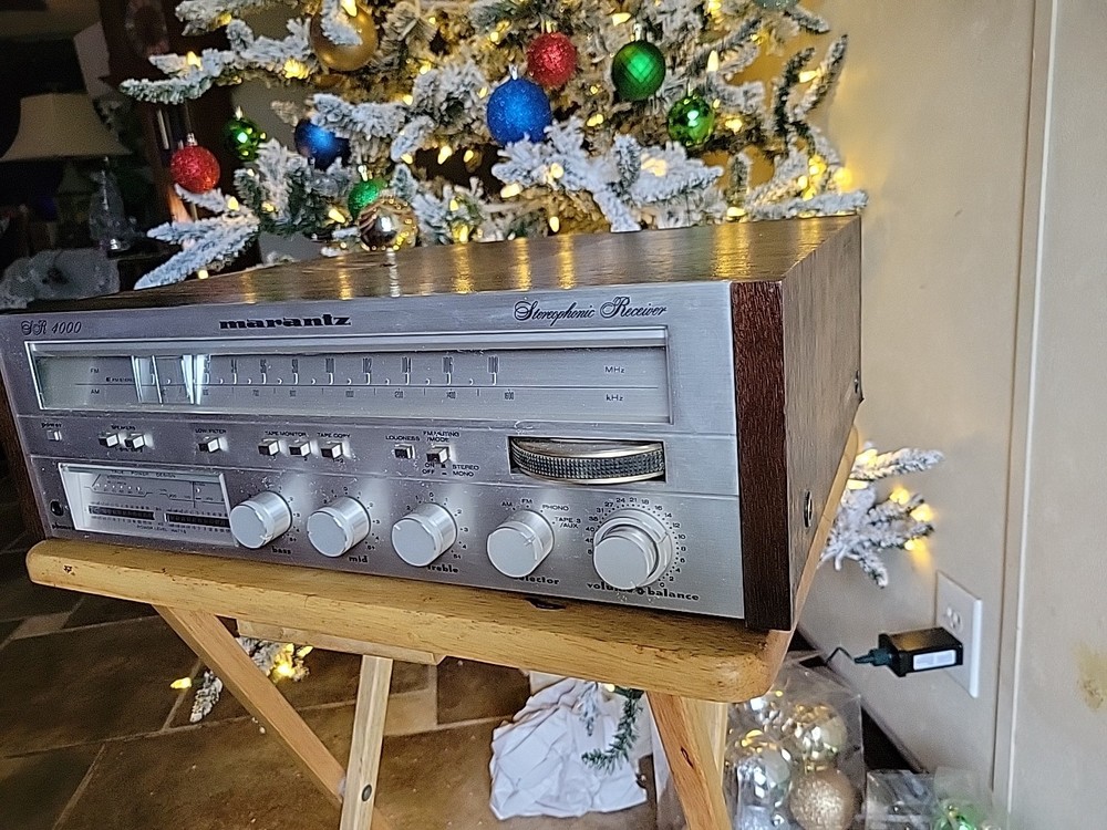 Vintage Marantz SR-4000 Stereo Receiver - TESTED WORKING
