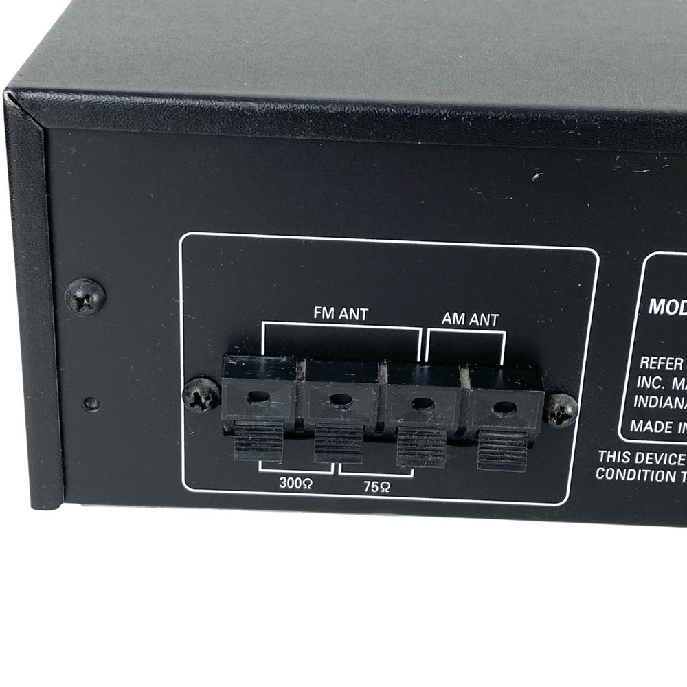 RCA TU 3700F AM/FM Stereo Synthesized Tuner Tested Programable Memory