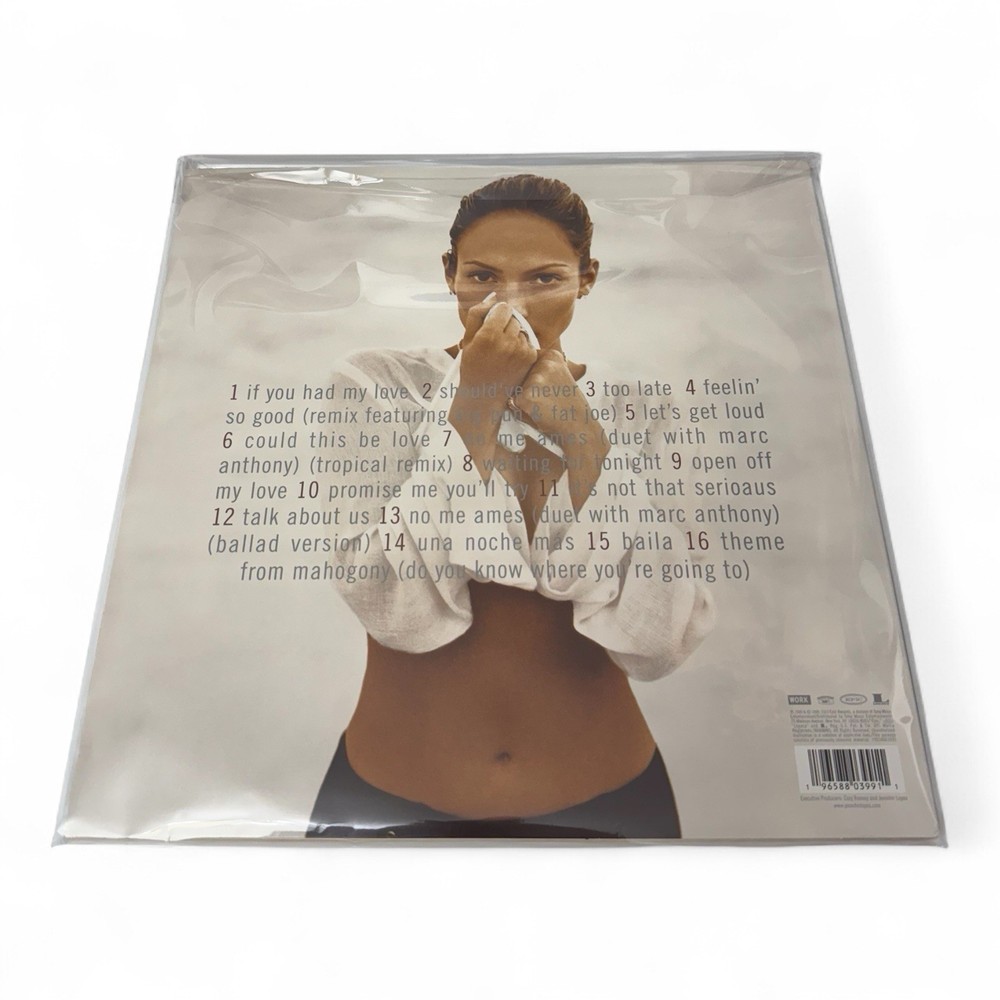 JENNIFER LOPEZ SIGNED Deluxe On the 6 Vinyl AUTOGRAPHED JLO