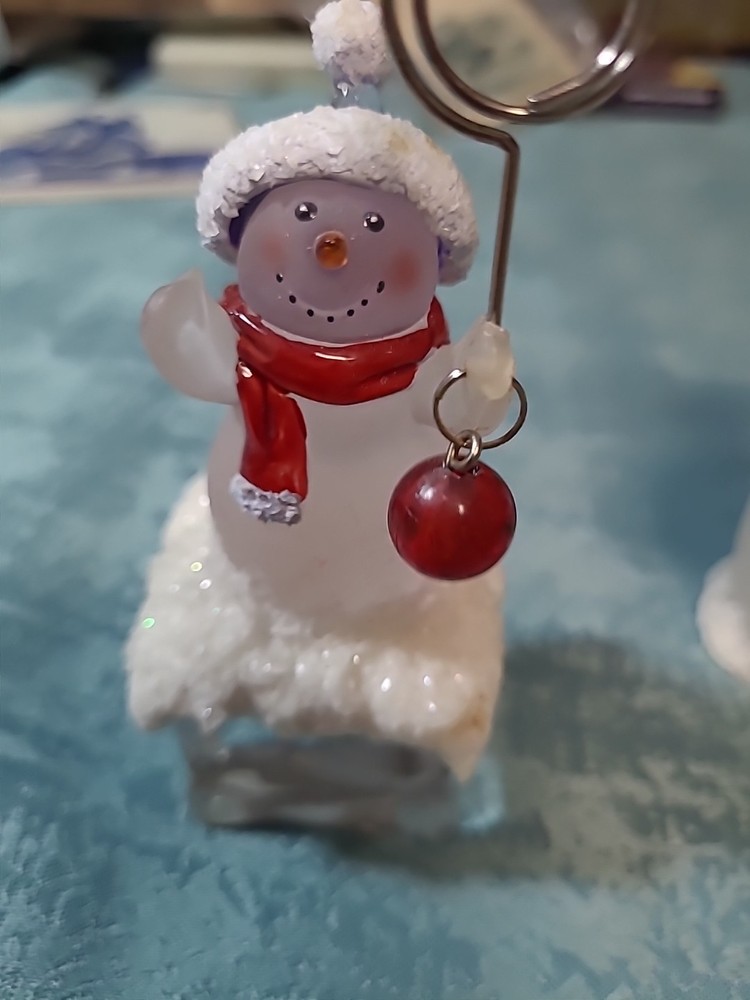 2 ARCRYLIC SNOWMAN