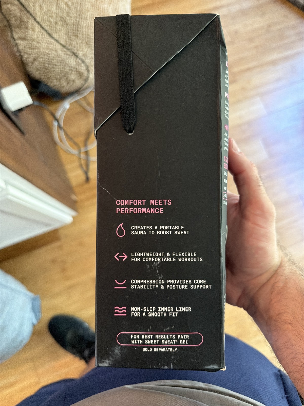 Sweet Sweat Sports Research Core Series Waist Trimmer Pink X-Large Workout