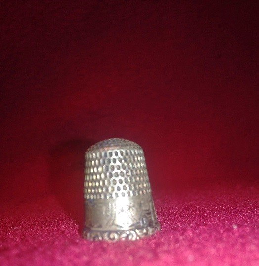 Vintage Sterling Thimble #6