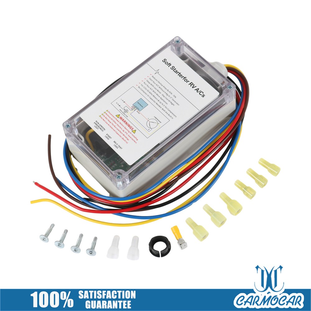A/C Soft Starter Smart Control Kit Enables Easy Start an A/C For RV